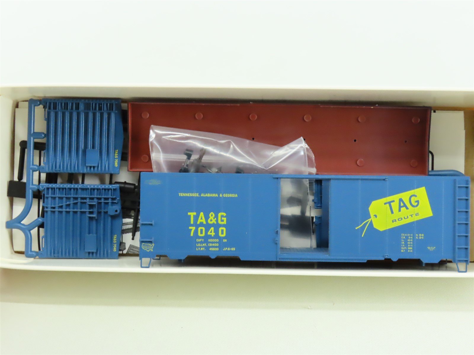 HO Scale Branchline Yardmaster SE Kit #9004 TA&G 