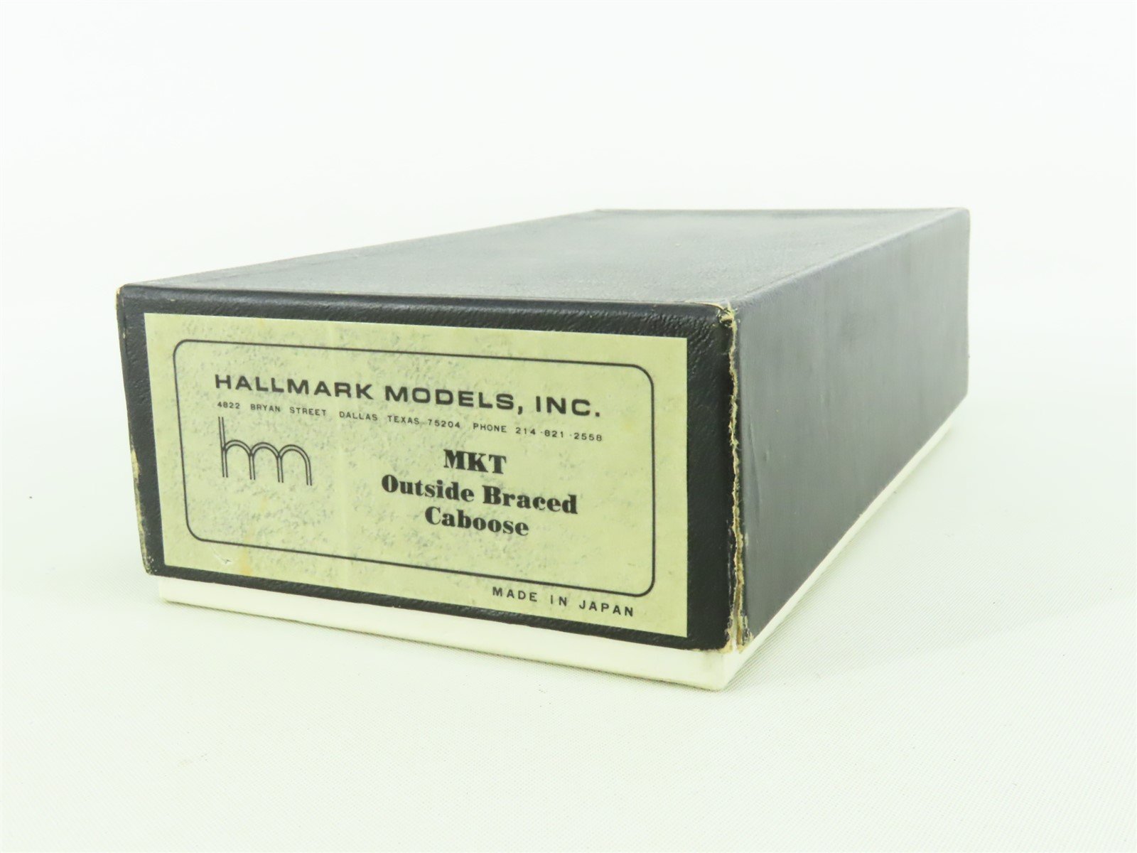 HO Hallmark Models BRASS MKT Undecorated Outside Braced Offset Cupola Caboose