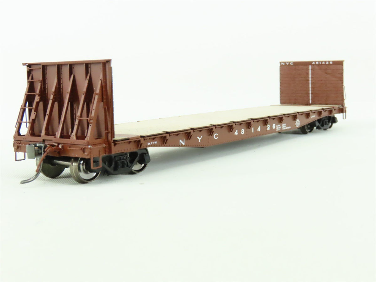 HO Scale InterMountain 48752-03 NYC New York Central Bulkhead Flat Car #481426