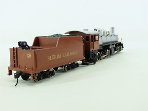 HO Scale Mantua 345-026 Sierra Railroad 2-6-6-2 Logger Steam Locomotive #38