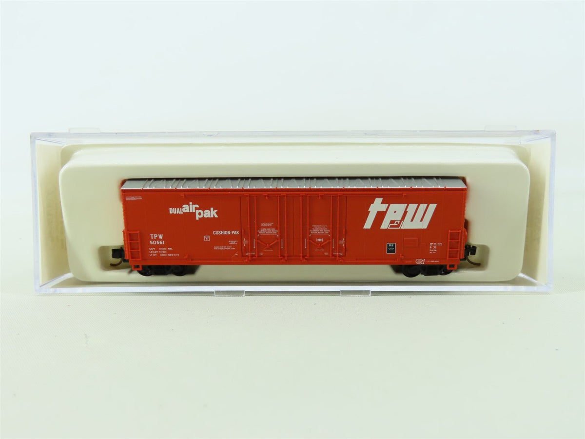 N Atlas 31121 TP&amp;W Toledo Peoria &amp; Western Evans Double Plug Door Box Car #50561