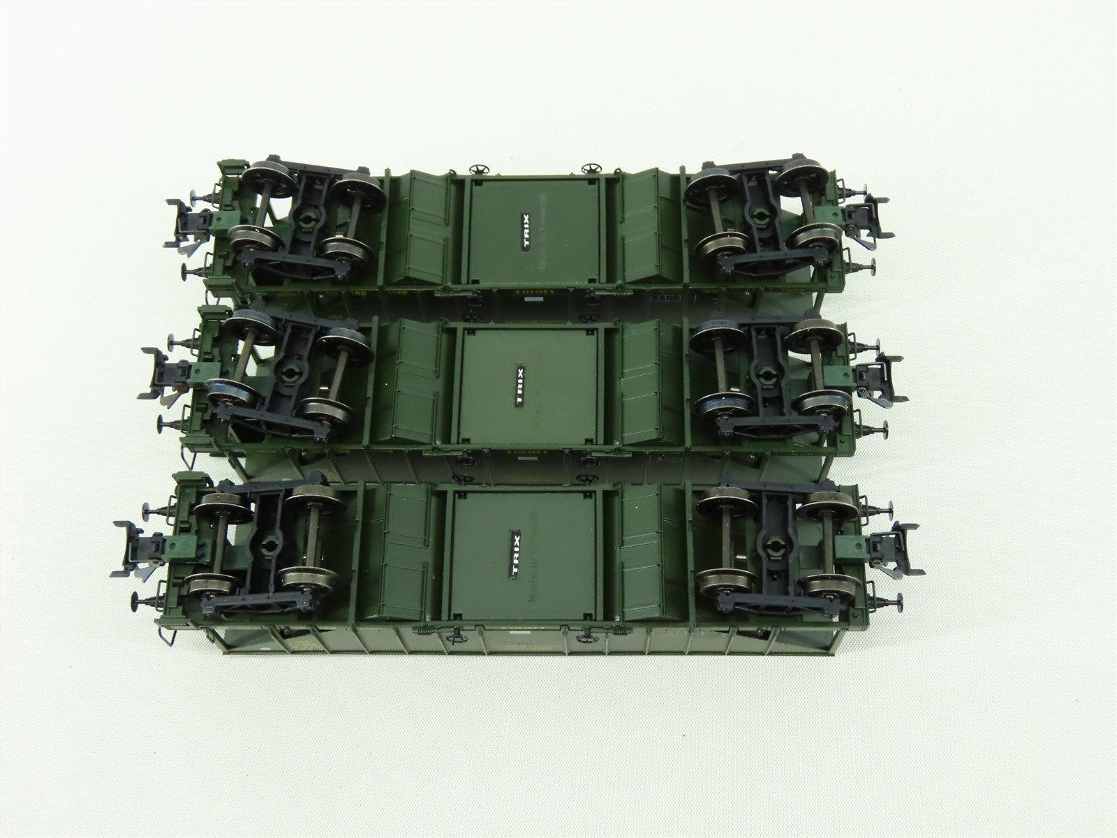 HO Scale Trix 23500 K.Bay.Sts.B. Royal Bavarian 2-Bay Type OOt Hoppers ...