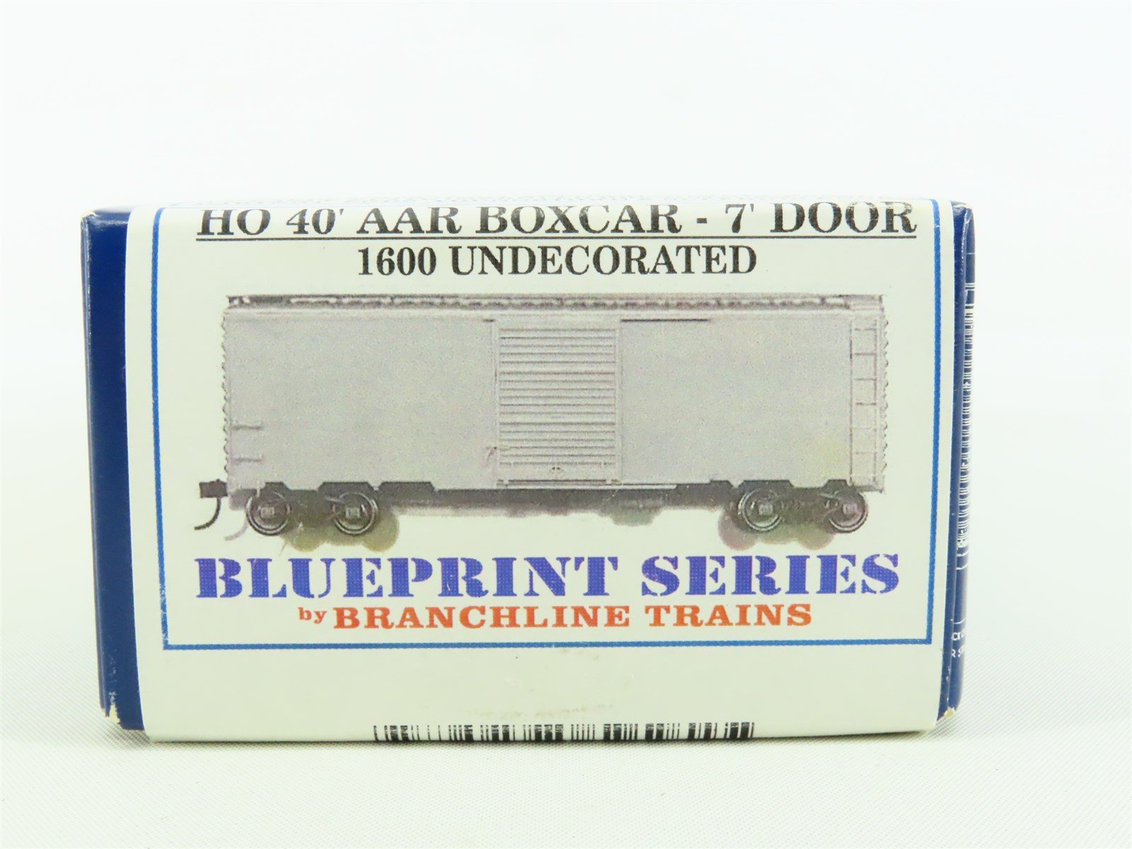 HO Scale Branchline Blueprint Kit #1600 Undecorated 40' Single Door Box Car