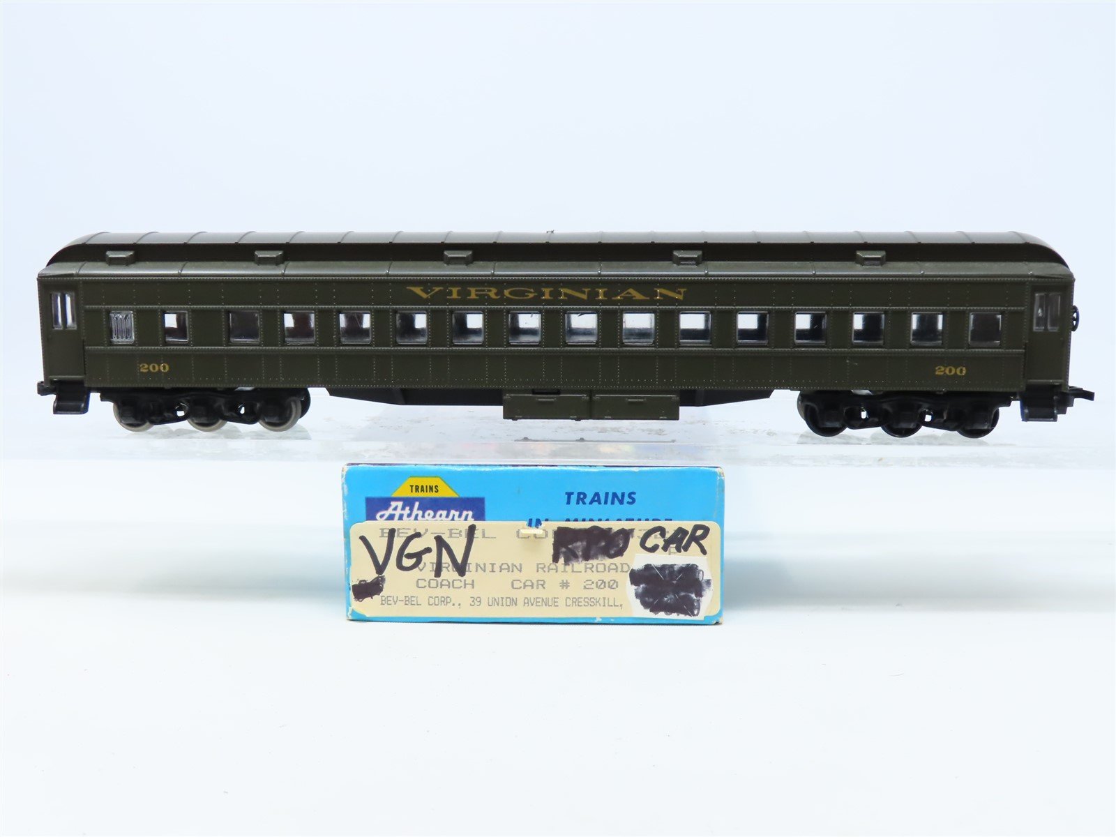 Athearn / Bev-Bel HO Lehigh high quality Valley Passenger Car’s - (Bachmann / Lionel / Tyco)