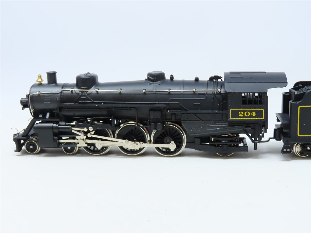 HO Scale RSO/Mehano RDG Reading 4-6-2 Steam Locomotive &amp; Tender #204