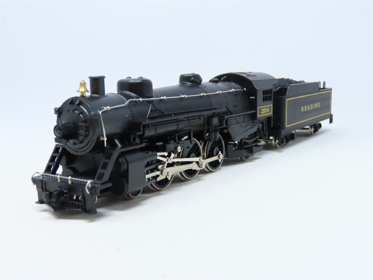 HO Scale RSO/Mehano RDG Reading 4-6-2 Steam Locomotive &amp; Tender #204