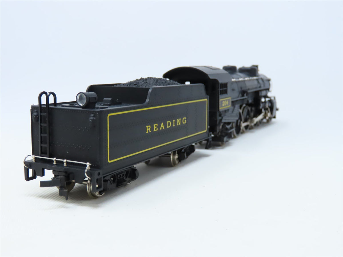 HO Scale RSO/Mehano RDG Reading 4-6-2 Steam Locomotive &amp; Tender #204