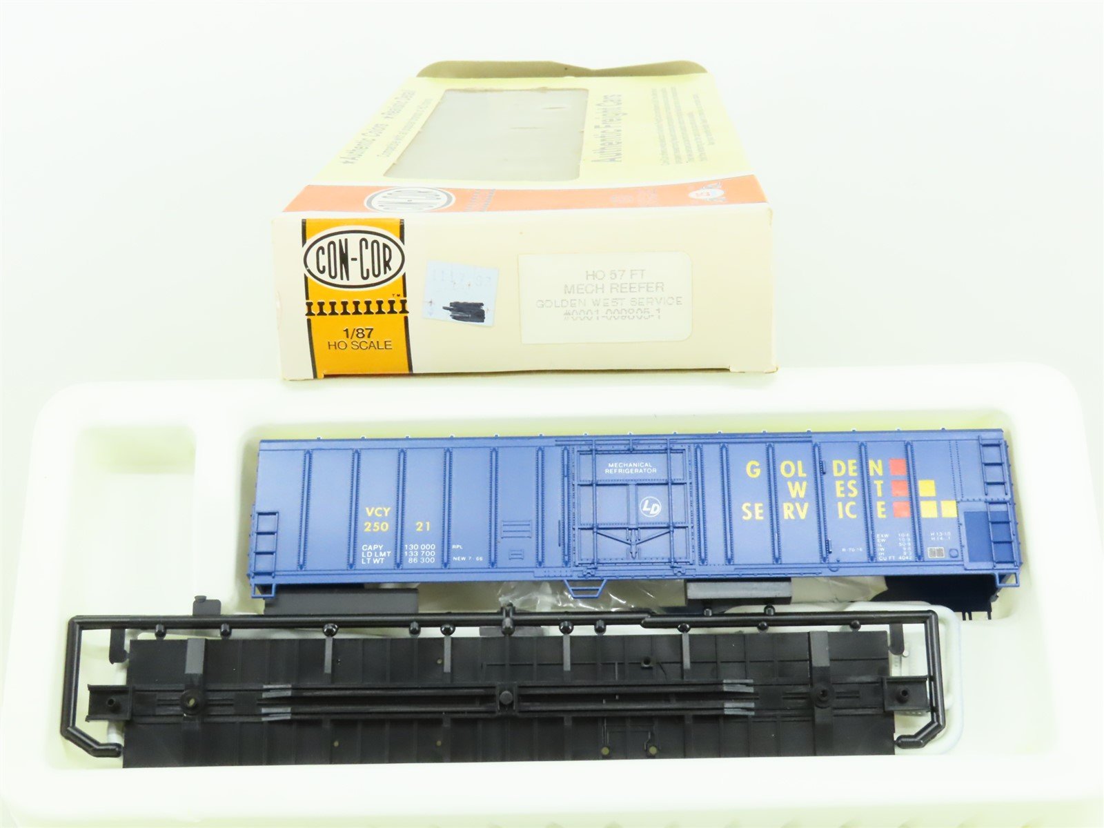 HO Con-Cor Kit #0001-009805-1 VCY Golden West Service Mechanical Reefer #25021