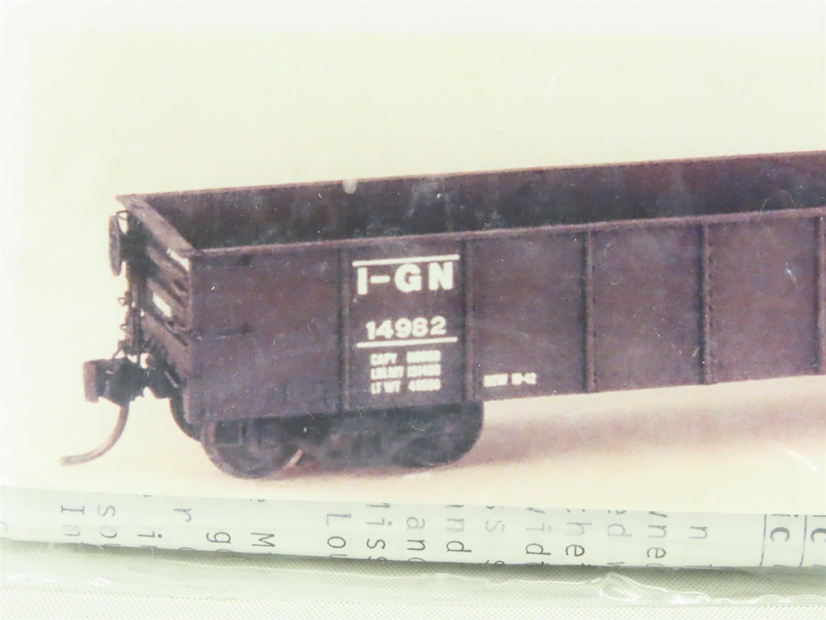 HO Scale Funaro &amp; Camerlengo Kit #B-6140 MP Missouri Pacific 40&#39; Steel Gondola