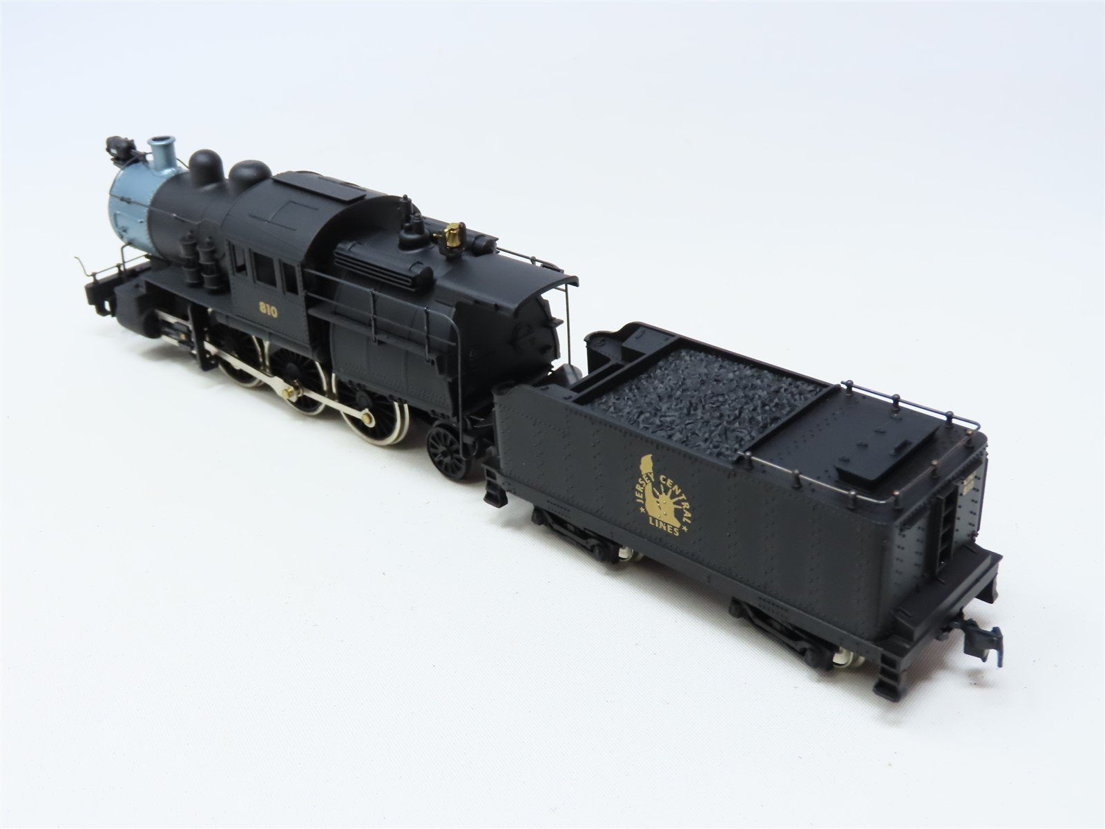HO Scale Mantua 323-534 NJC Jersey Central 4-6-2 Camelback Steam Locomotive #810