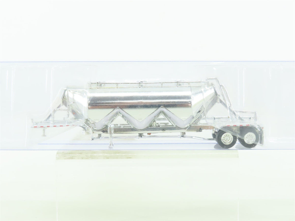 HO Scale Trucks N Stuff TNS #SPEC001 Generic Chrome Pneumatic Tank Trailer