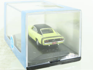 HO 1/87 Scale Oxford #87DC68004 1968 Dodge Charger - Yellow/Black