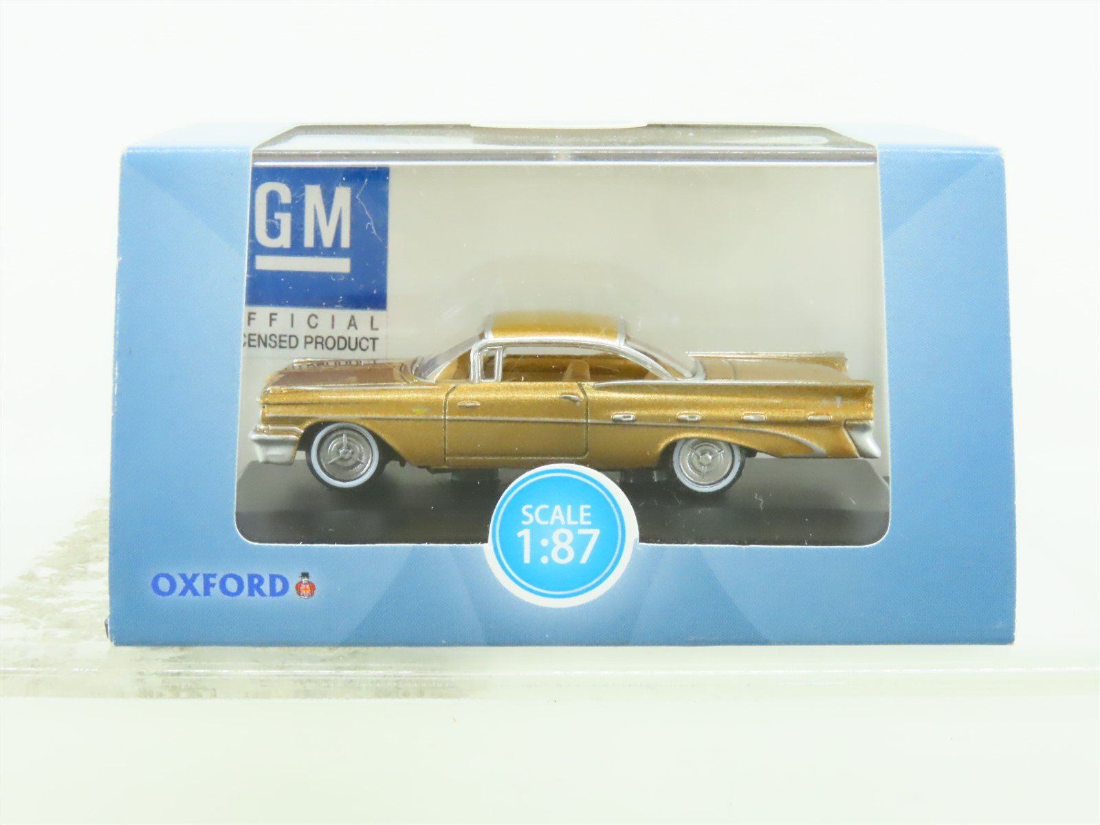 HO 1/87 Scale Oxford #87PB59001 1959 Pontiac Bonneville Coupe - Canyon Copper