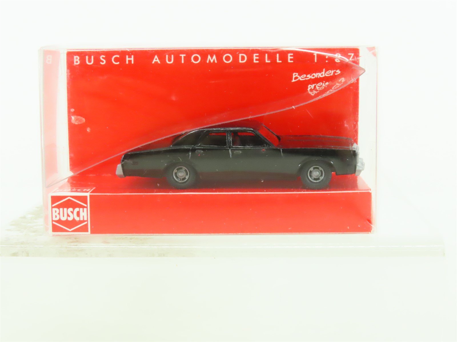HO 1/87 Scale Busch Automodelle #89120 1976 Dodge Monaco Sedan - Black