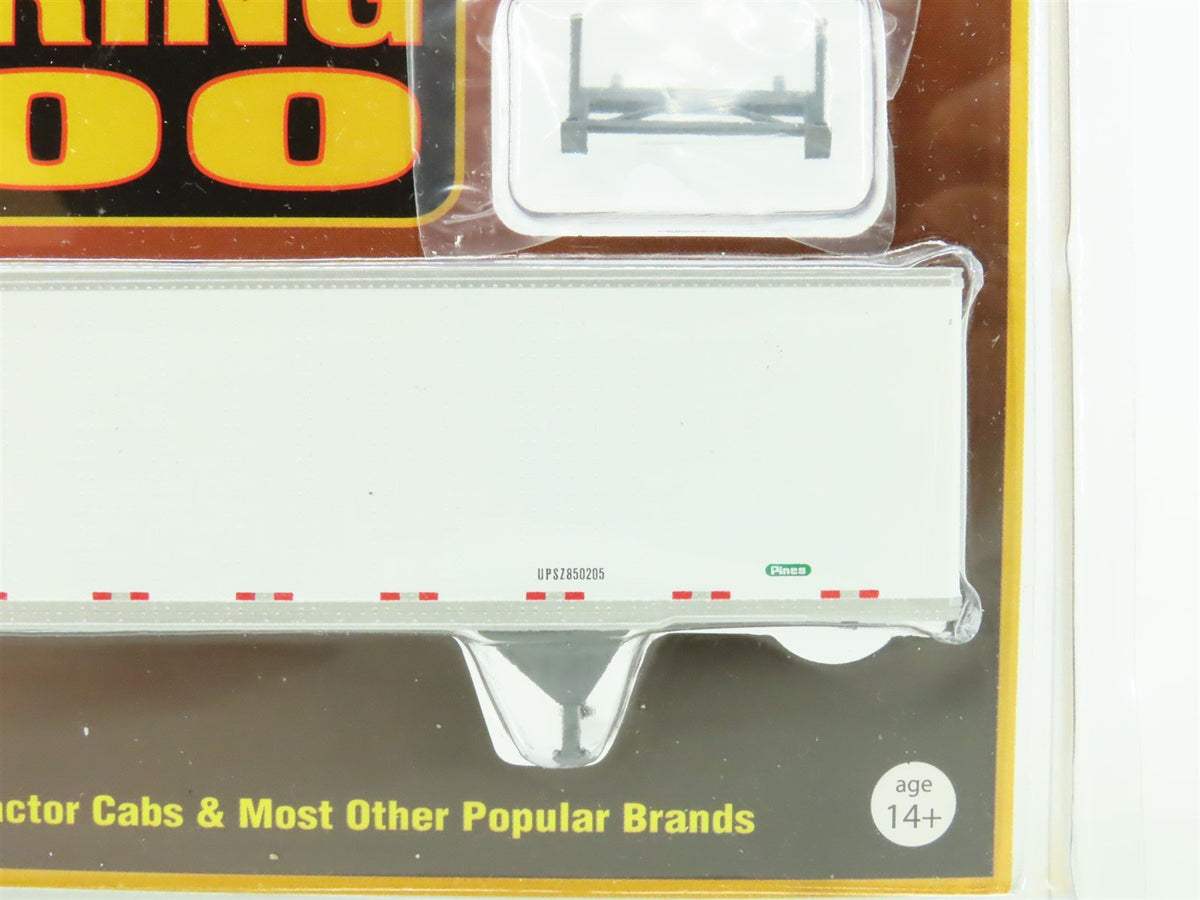 HO Scale Atlas Motoring 2000 #20003723 UPSZ Xtra Lease 45&#39; Pines Trailer #850205