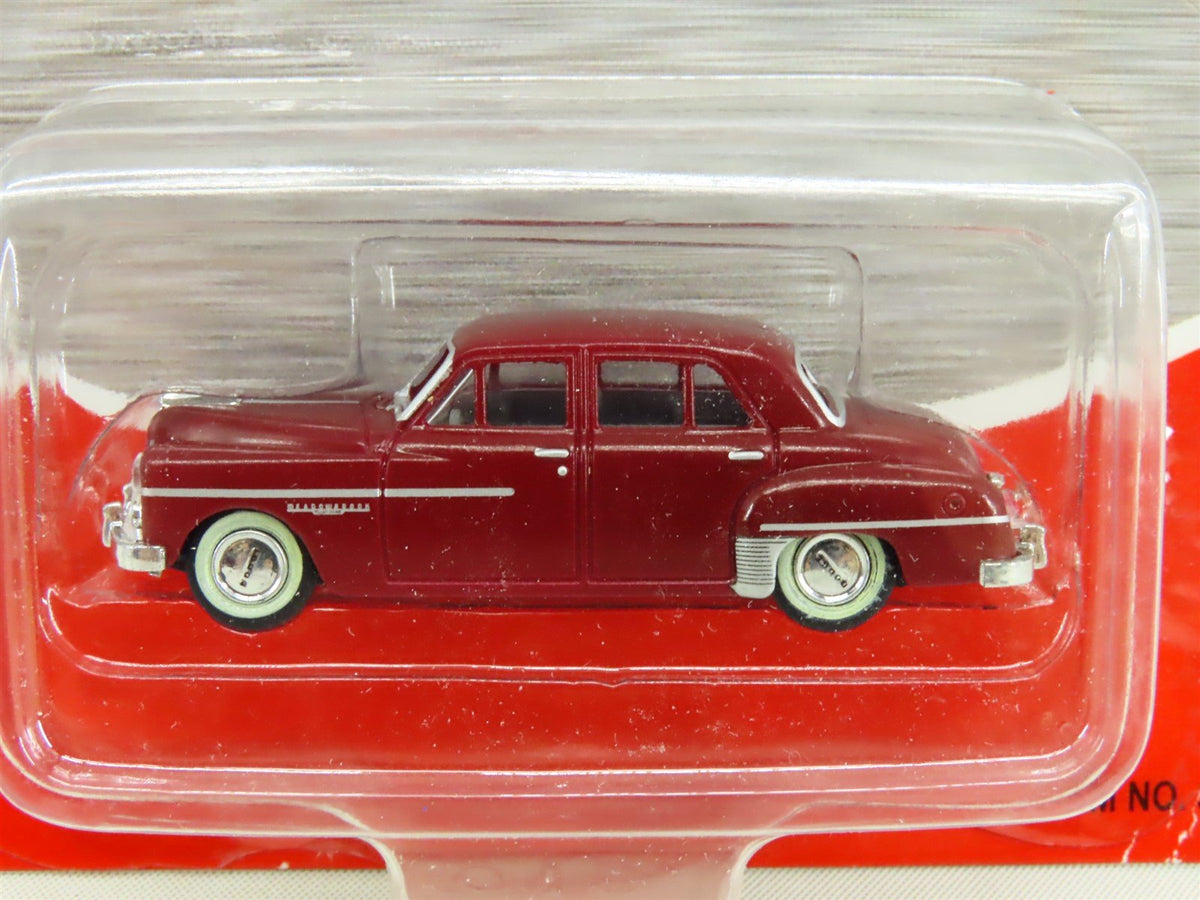 HO Scale CMW Mini Metals #30225 &#39;50 Dodge Meadowbrook Sedan - Cadet Red