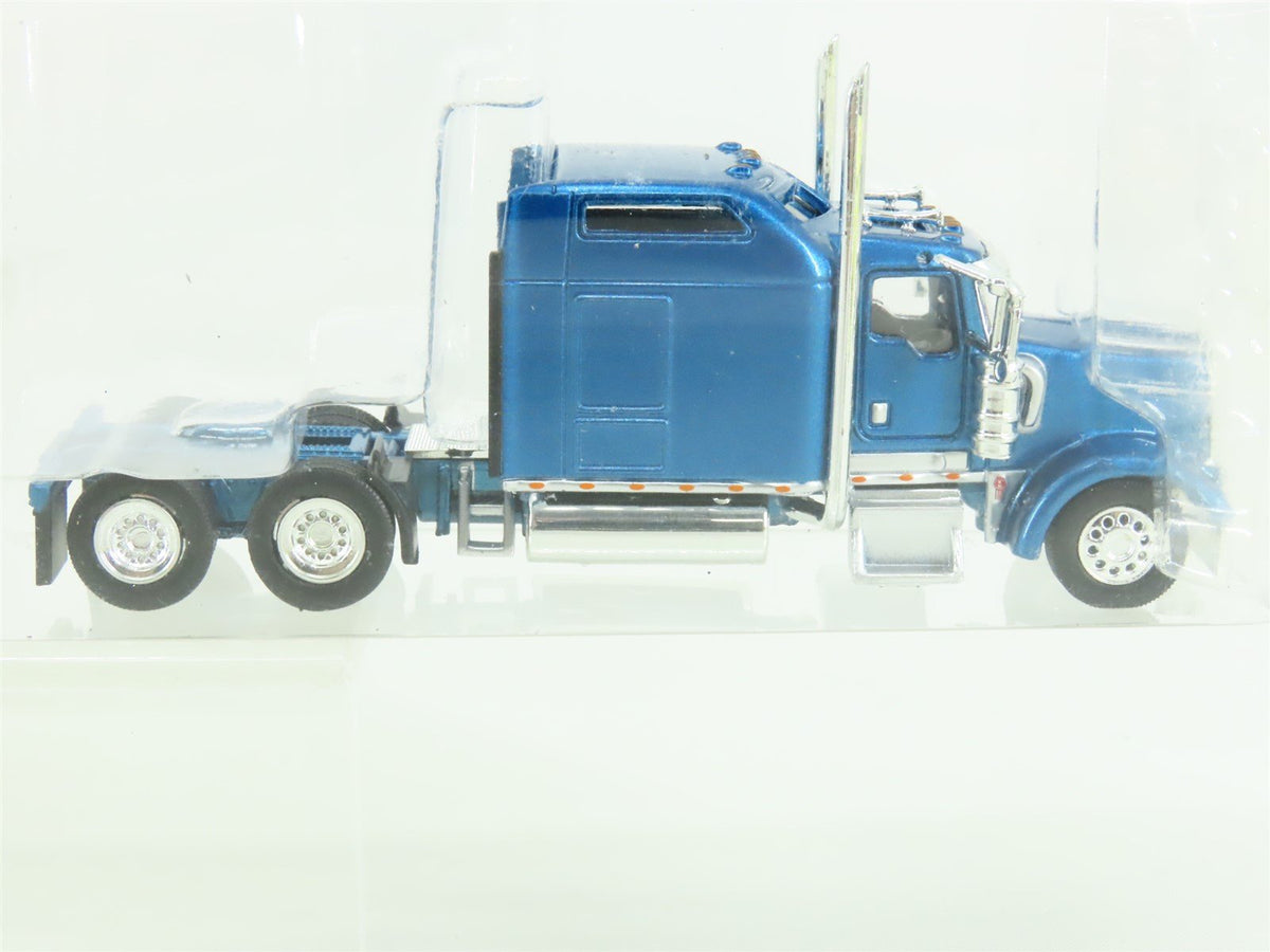 HO Scale Trucks N&#39; Stuff #410652 Kenworth W900 Sleeper Cab - Western Blue (2-Pk)