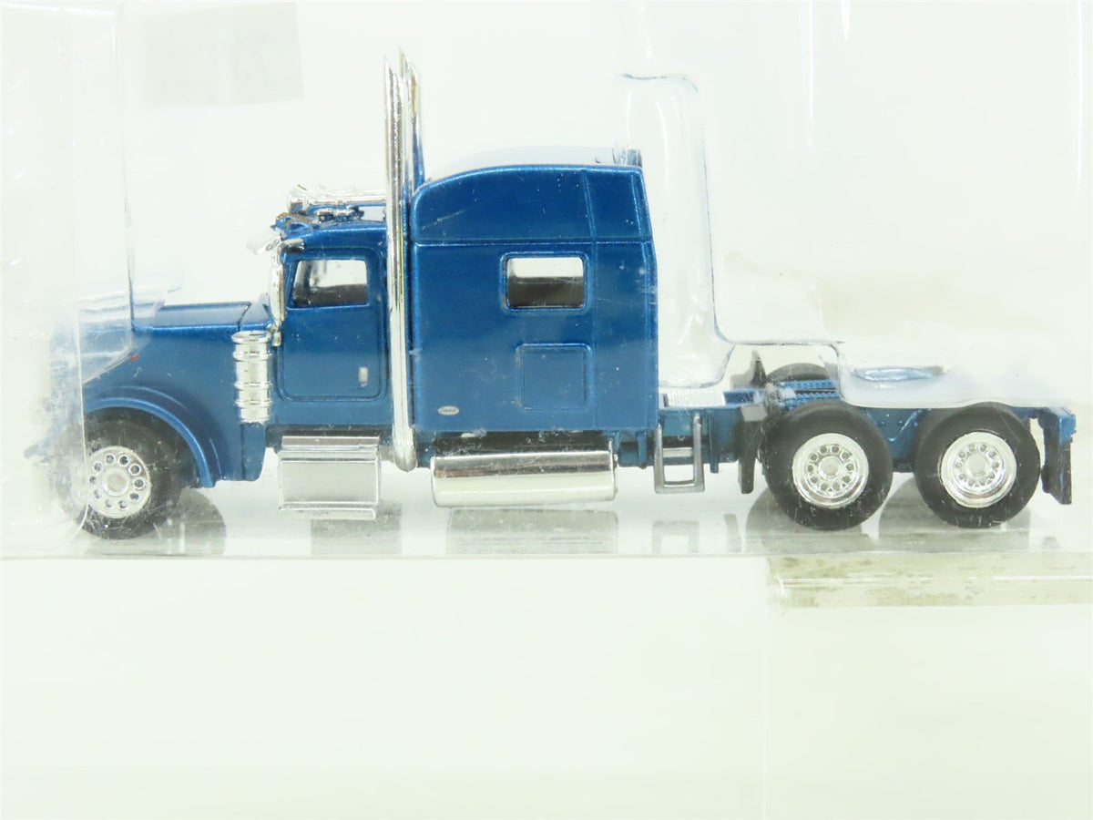 HO Scale Trucks N&#39; Stuff #410502 Peterbilt 389 Sleeper Cab - Western Blue (2-Pk)