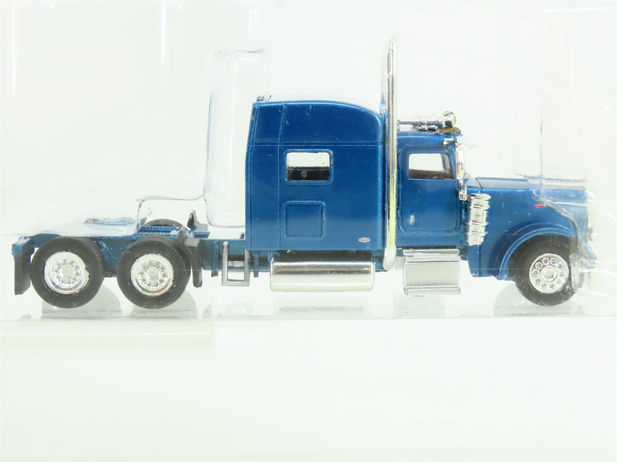 HO Scale Trucks N&#39; Stuff #410502 Peterbilt 389 Sleeper Cab - Western Blue (2-Pk)