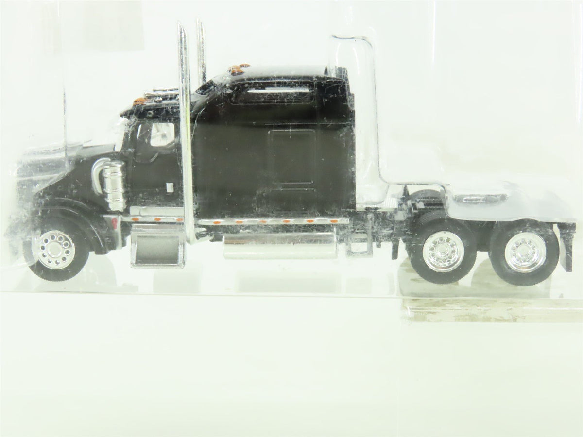 HO Scale Trucks N&#39; Stuff #410654 Kenworth W900 Sleeper Cab - Black (2-Pack)