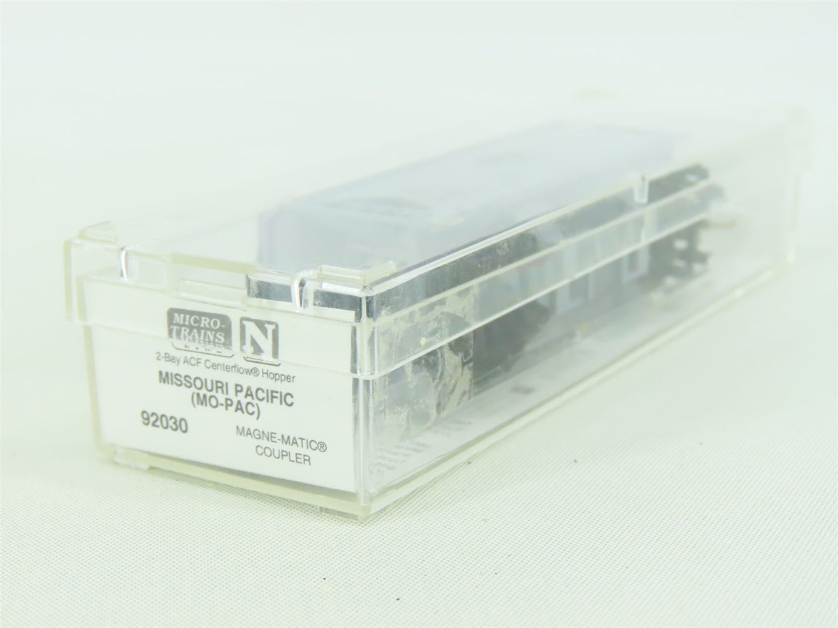 N Scale Micro-Train MTL 92030 MP Missouri Pacific &quot;MO-PAC&quot; 2-Bay Hopper #705735