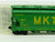 N Scale Micro-Train MTL 92040 MKT Missouri-Kansas-Texas 2-Bay Hopper #450