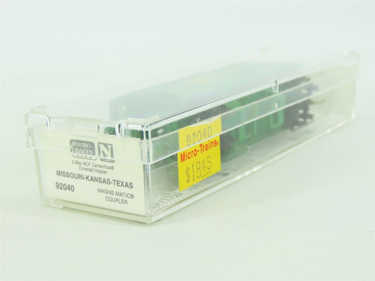 N Scale Micro-Train MTL 92040 MKT Missouri-Kansas-Texas 2-Bay Hopper #450