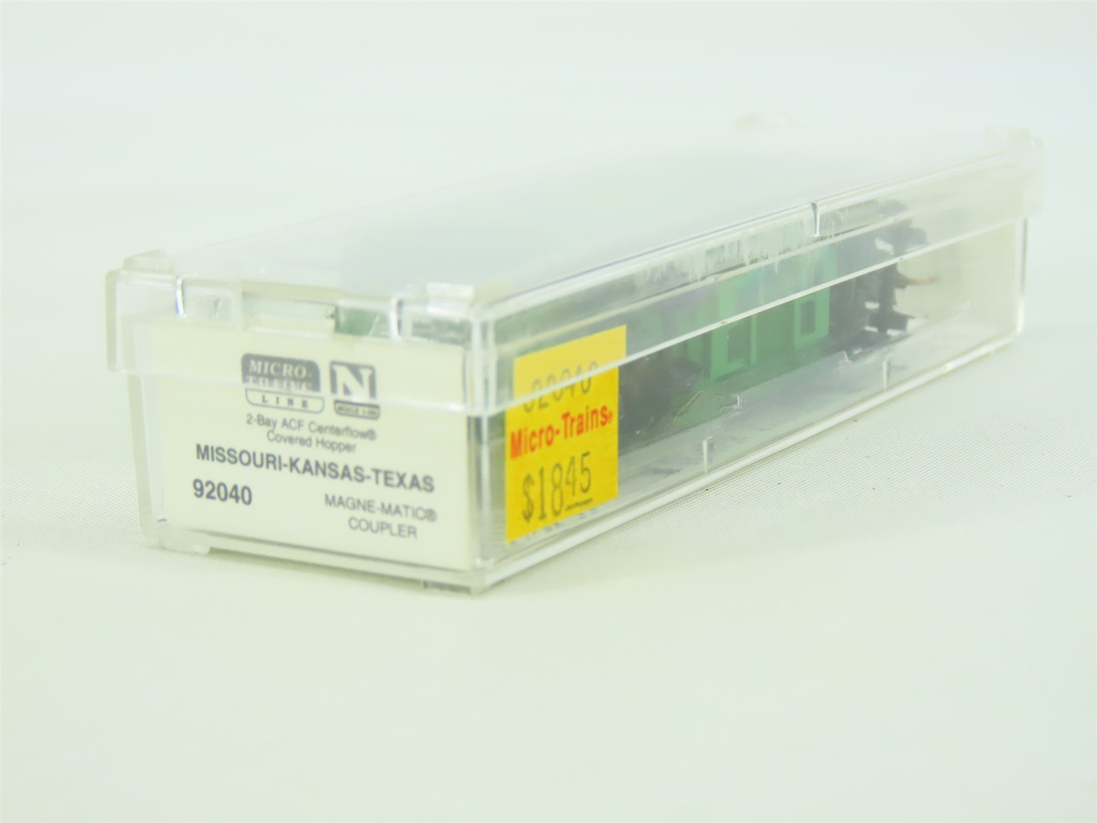 N Scale Micro-Train MTL 92040 MKT Missouri-Kansas-Texas 2-Bay Hopper #450