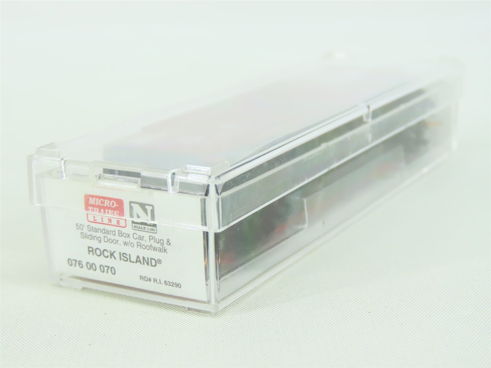 N Scale Micro-Train MTL 076 00 070 RI Rock Island 50' Box Car #63290