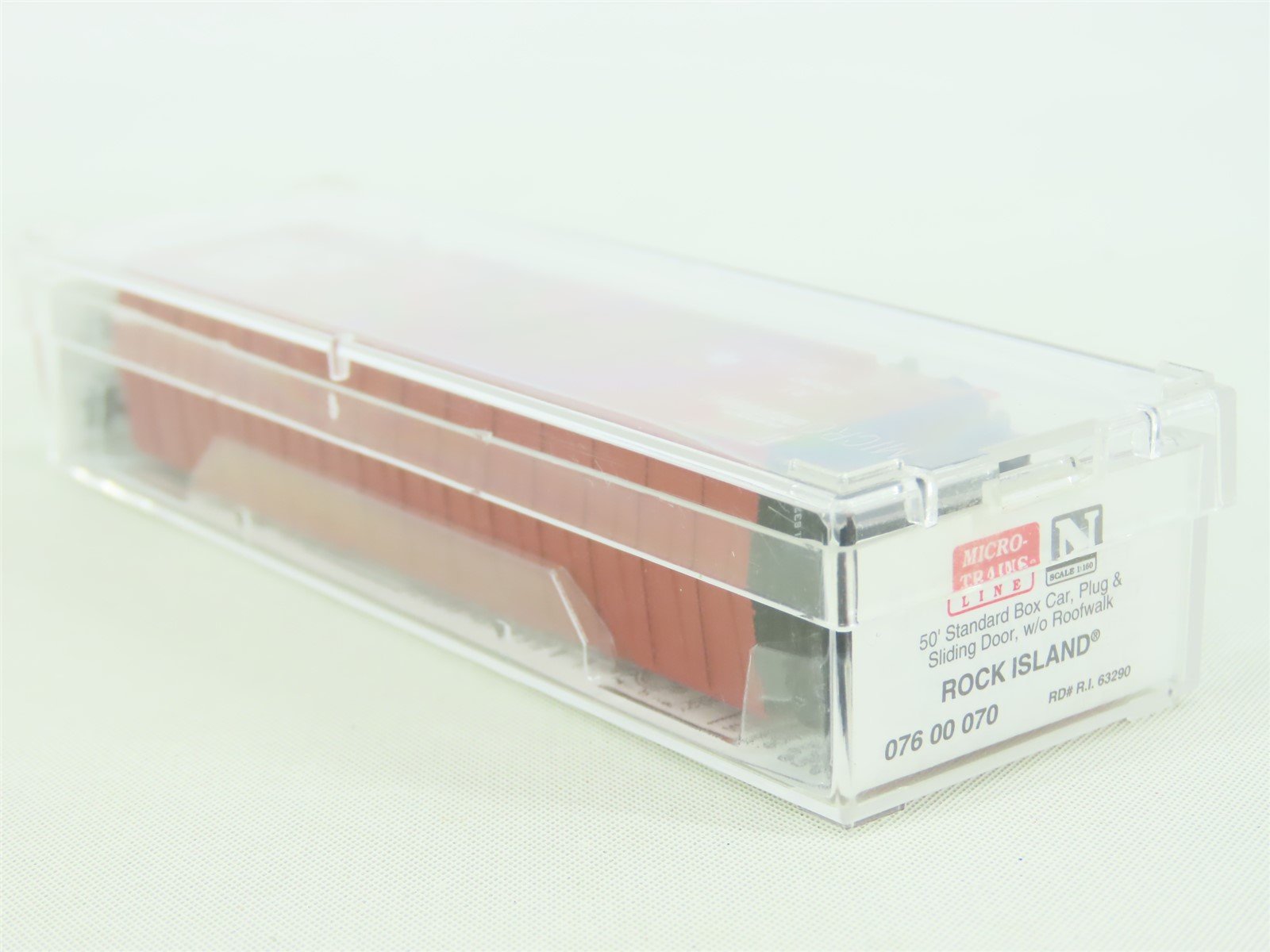 N Scale Micro-Train MTL 076 00 070 RI Rock Island 50' Box Car #63290