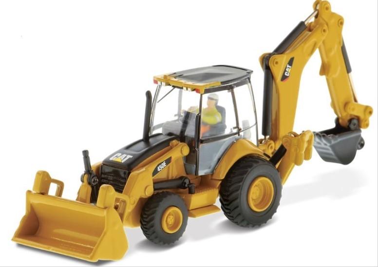 HO 1/87 Scale Diecast Masters #85263 Cat 450E Backhoe Loader