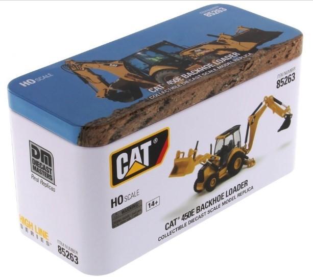 HO 1/87 Scale Diecast Masters #85263 Cat 450E Backhoe Loader