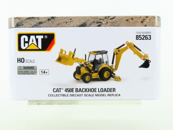 HO 1/87 Scale Diecast Masters #85263 Cat 450E Backhoe Loader