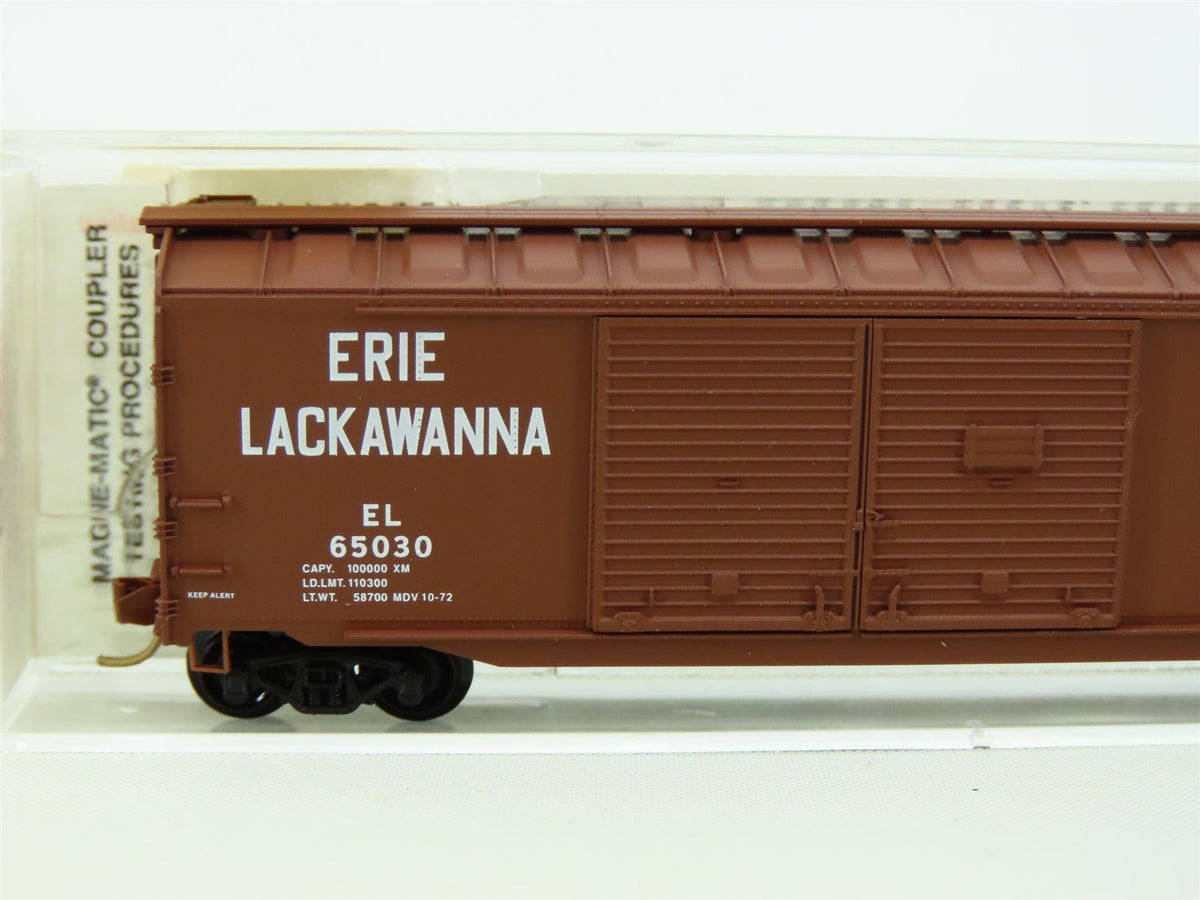 N Scale Micro-Train MTL 78050 EL Erie Lackawanna 50&#39; Box Car #65030