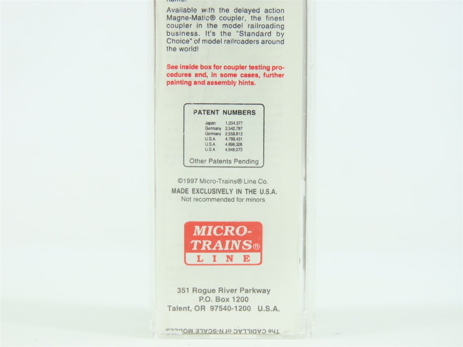 N Scale Micro-Train MTL 78050 EL Erie Lackawanna 50' Box Car #65030