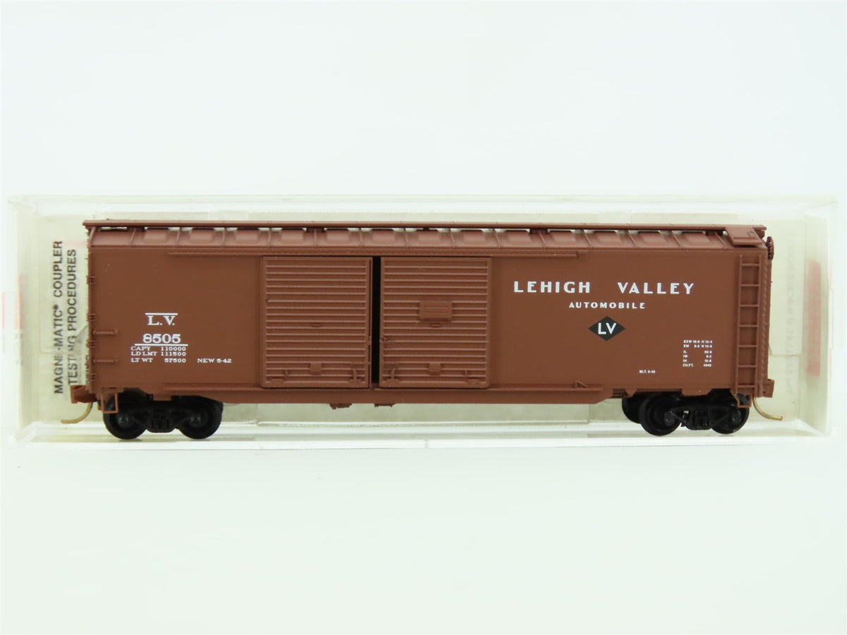 N Scale Micro-Train MTL 78040 LV Lehigh Valley 50&#39; Box Car #8505