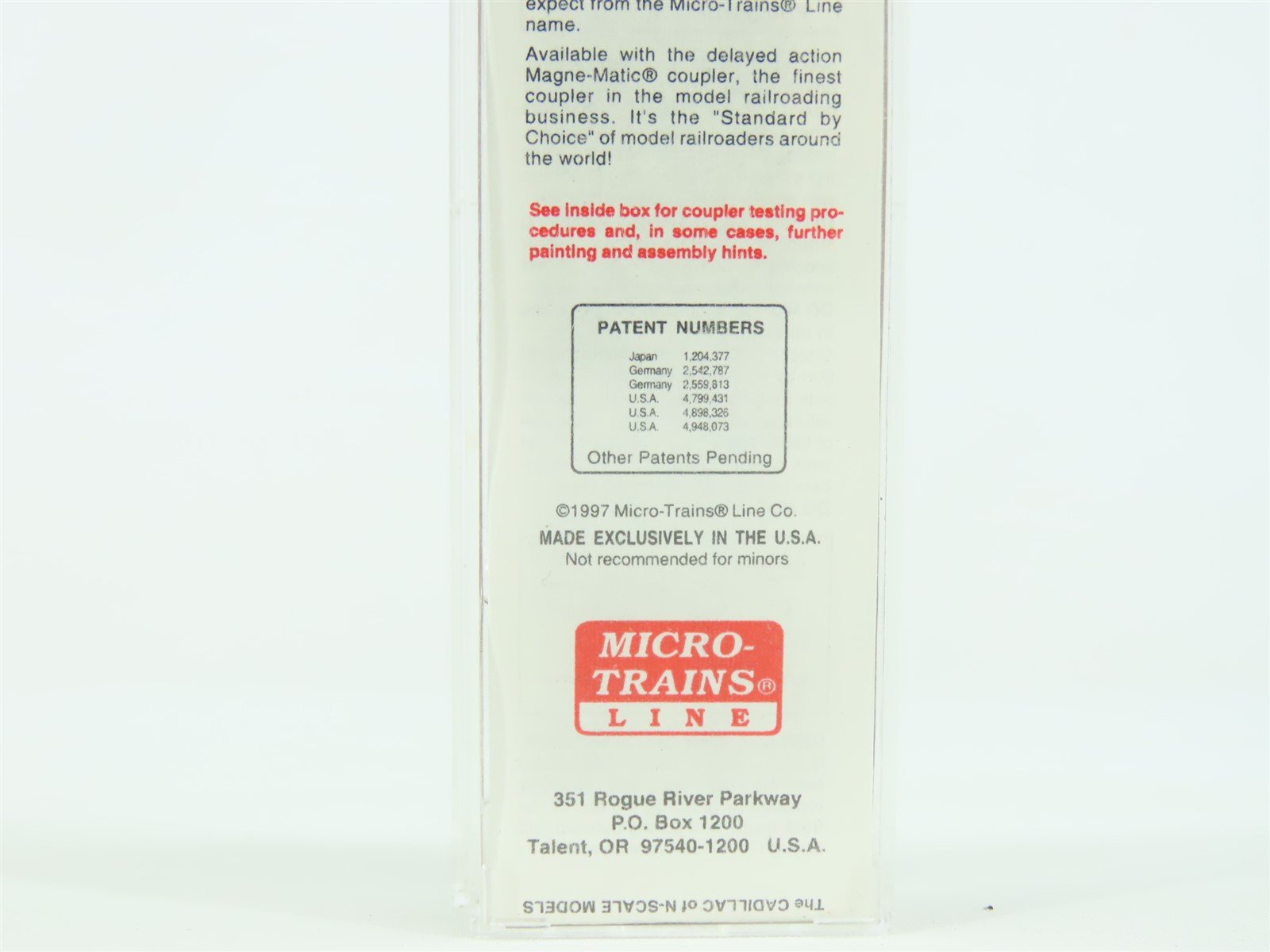 N Scale Micro-Train MTL 78040 LV Lehigh Valley 50' Box Car #8505