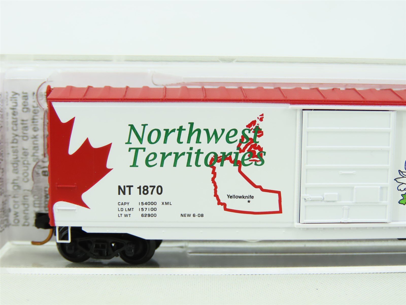 N Scale Micro-Train MTL 077 00 162 NT Northwest Territories Box Car #1870