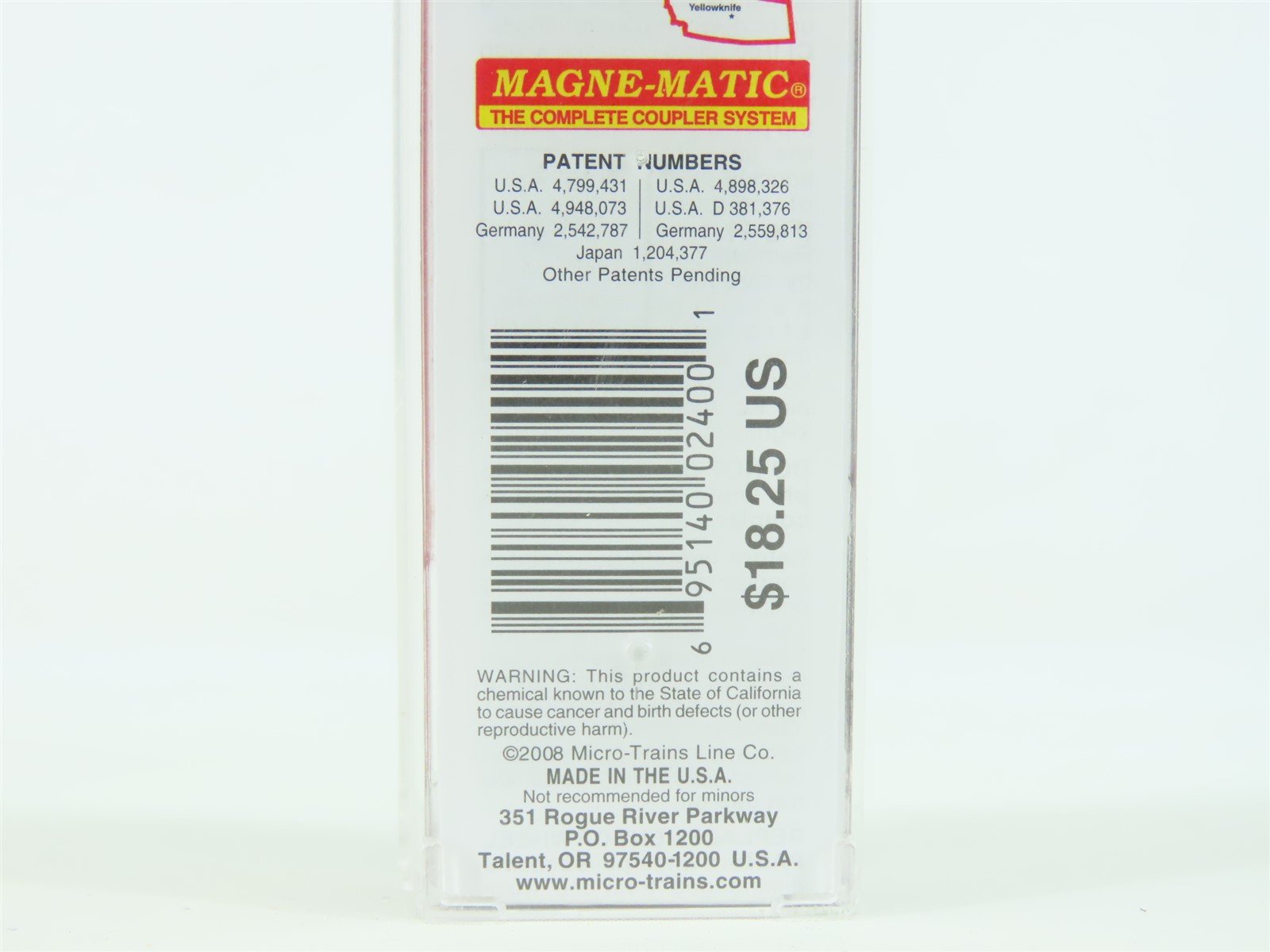 N Scale Micro-Train MTL 077 00 162 NT Northwest Territories Box Car #1870