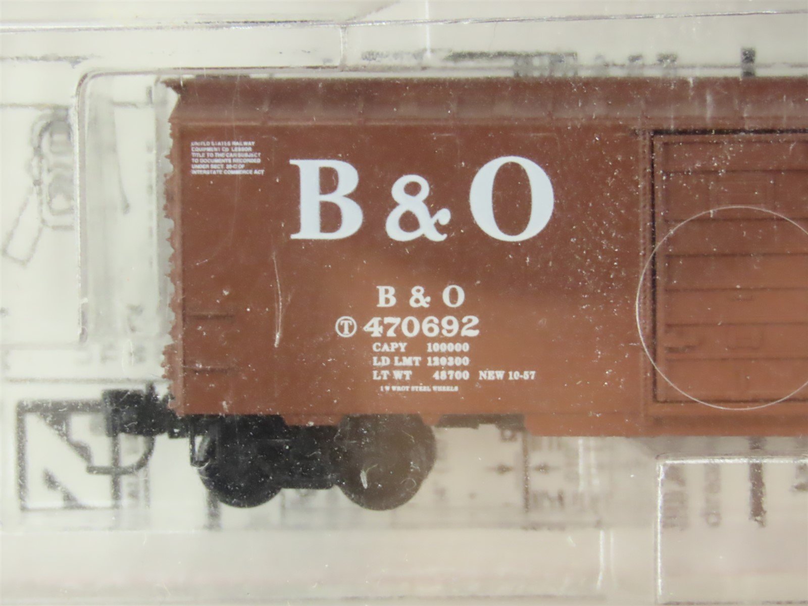 Z Micro-Trains MTL Shawnee Railroad ZSC 05-31 B&O 