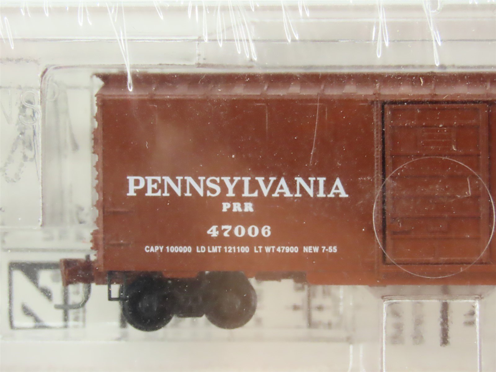 Z Micro-Trains MTL Shawnee Railroad ZSC Z05-07 PRR Pennsylvania 40' Box Car 5-Pk