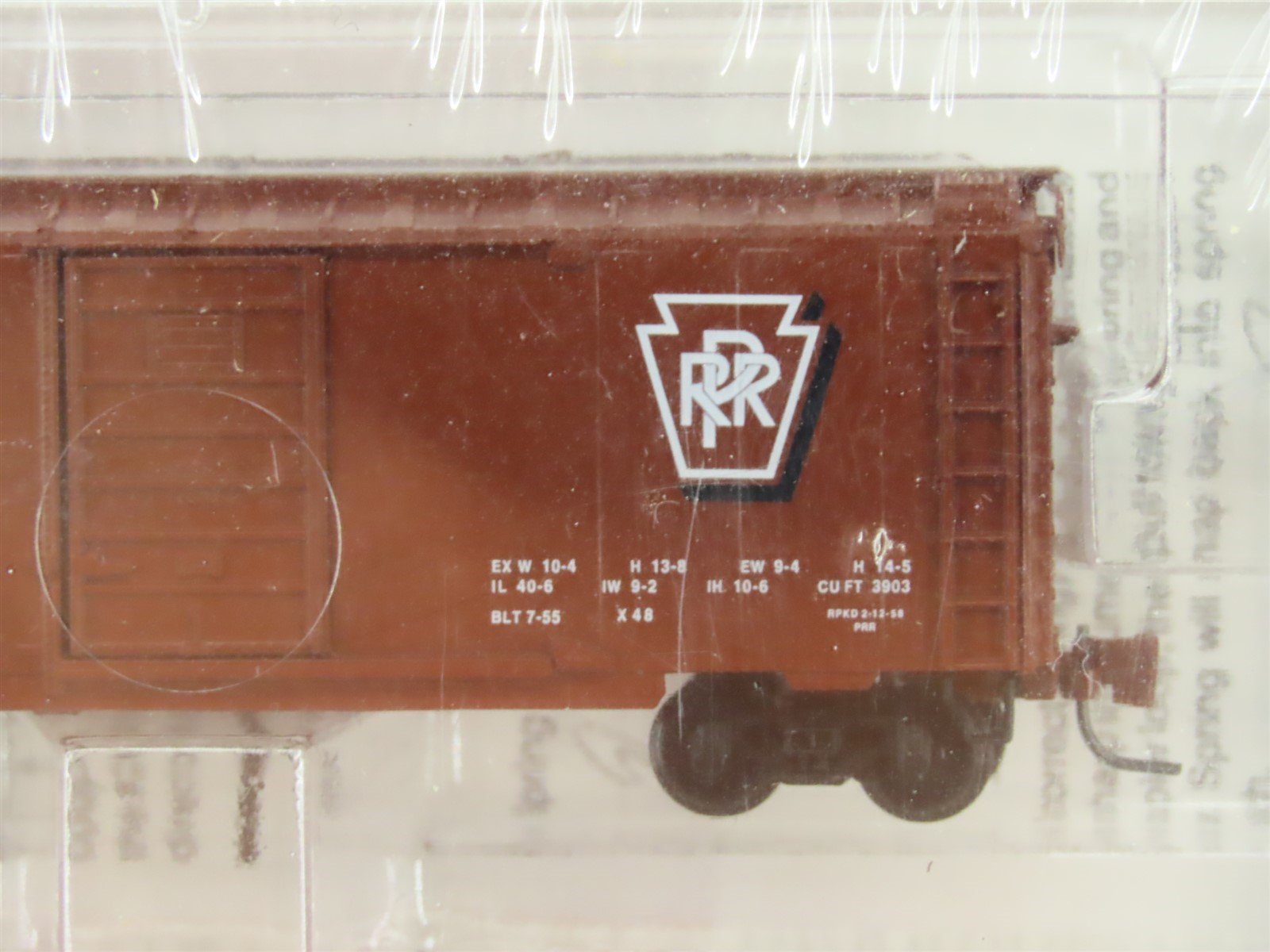Z Micro-Trains MTL Shawnee Railroad ZSC Z05-07 PRR Pennsylvania 40' Box Car 5-Pk