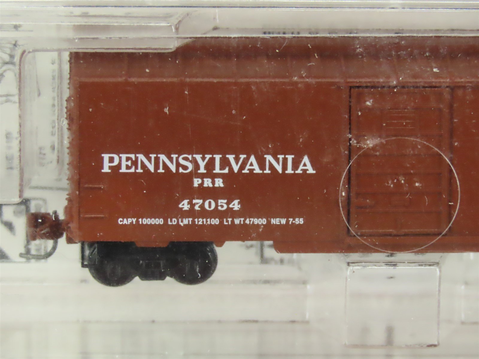 Z Micro-Trains MTL Shawnee Railroad ZSC Z05-07 PRR Pennsylvania 40' Box Car 5-Pk