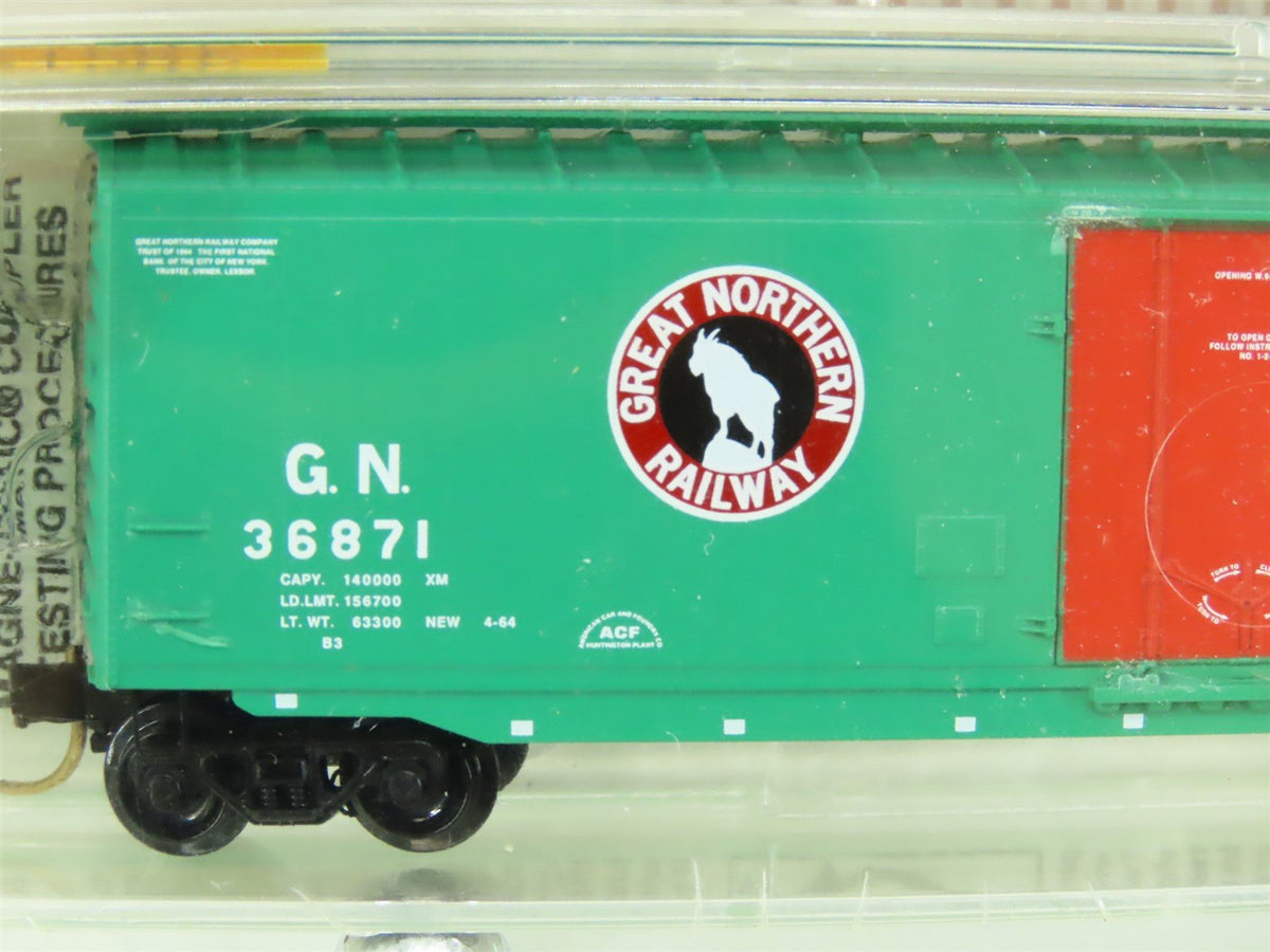 N Micro-Trains MTL #21212 SP&amp;S, GN, NP, CB&amp;Q &quot;Fallen Flags&quot; Freight Cars 4-Pack
