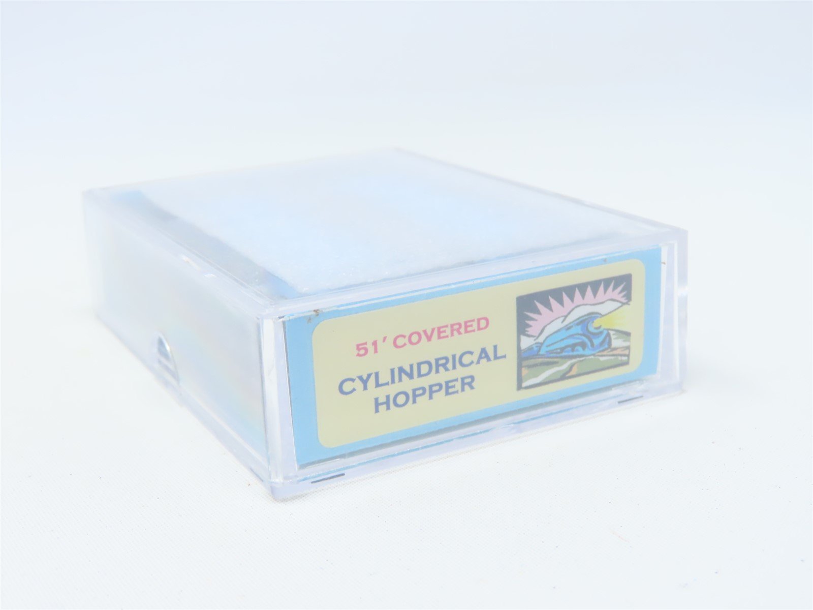 Z FULL THROTTLE #WDW1021 EEC Pillsbury 51' 3-Bay Cylindrical Hopper - Set #3