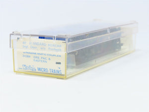 N Scale Micro-Trains MTL Kadee 24384 OP&E 40' Steel Box Car #1034 - Blue Label