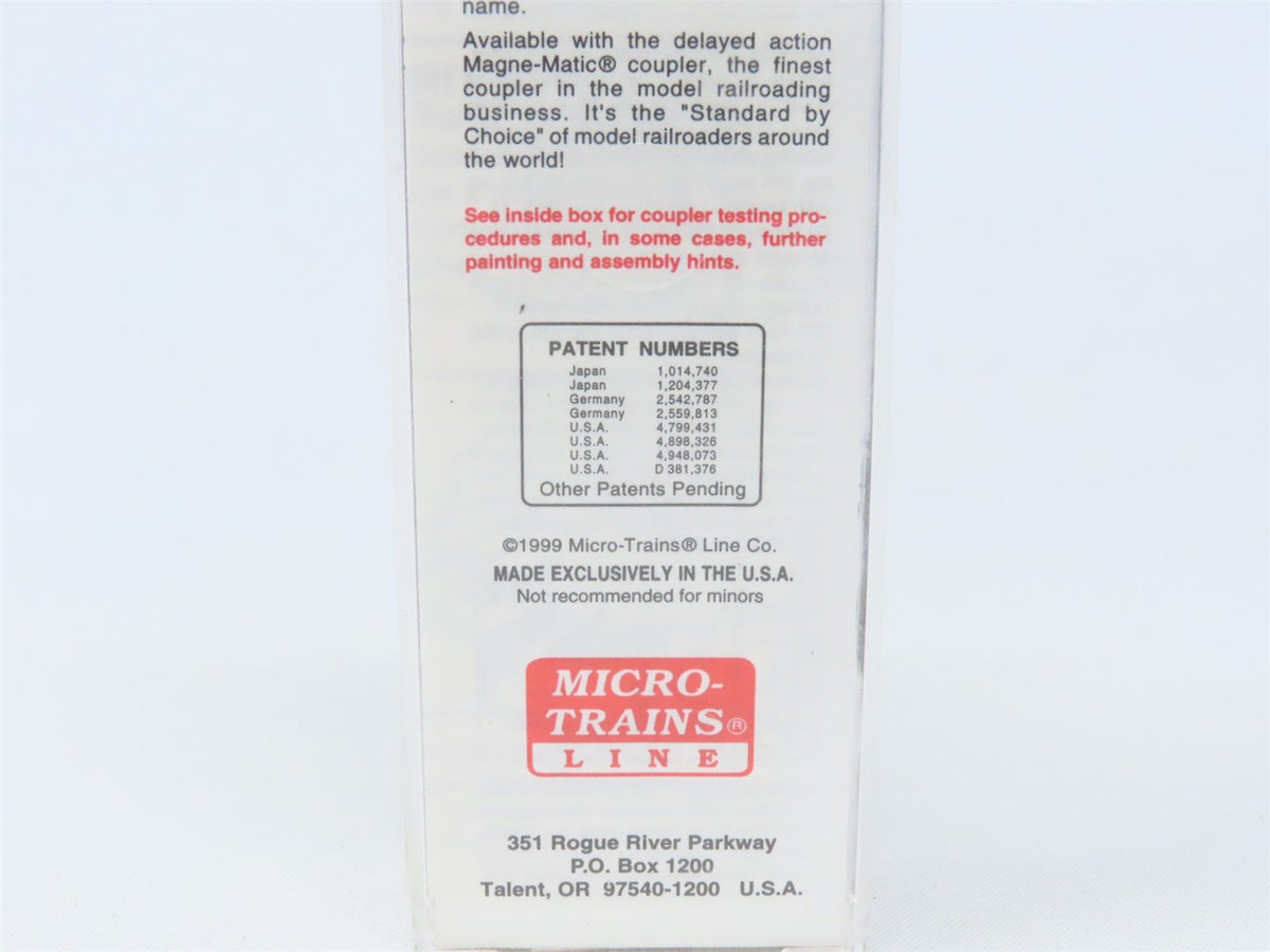 N Scale Micro-Trains MTL 49510 WIF West India Fruit &amp; Steamship 40&#39; Box Car #724