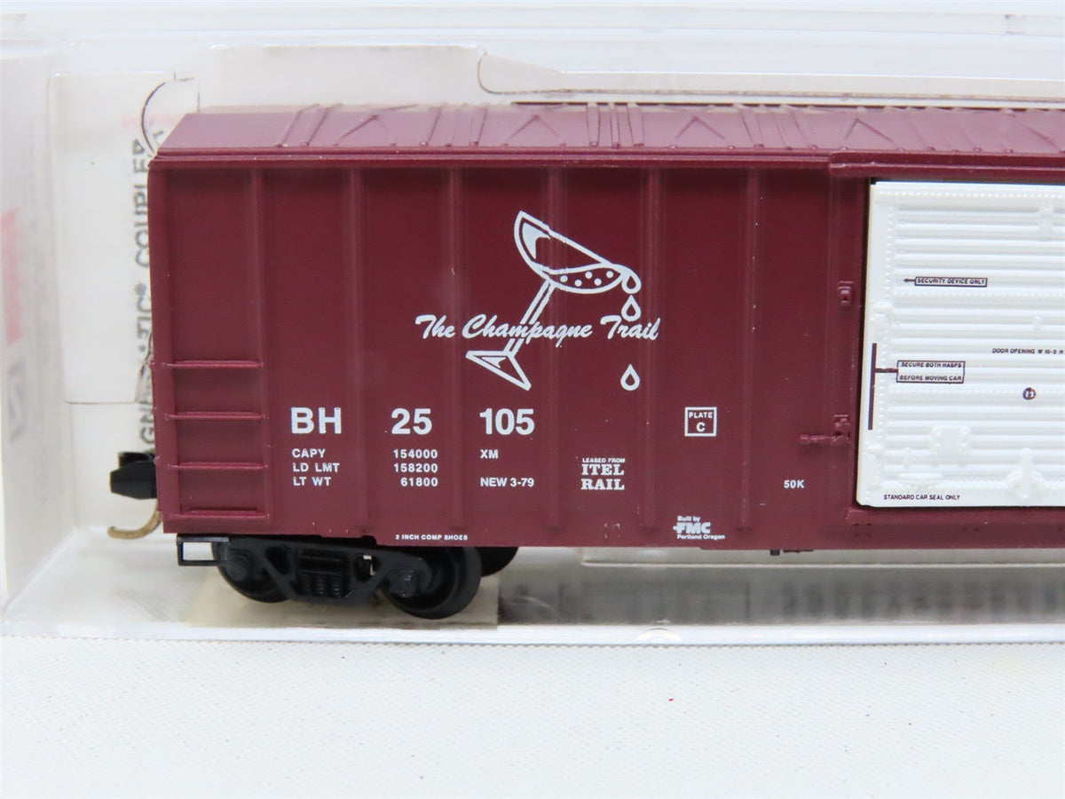 N Scale Micro-Trains MTL 25380 BH Bath &amp; Hammondsport Railway 50&#39; Box Car #25105