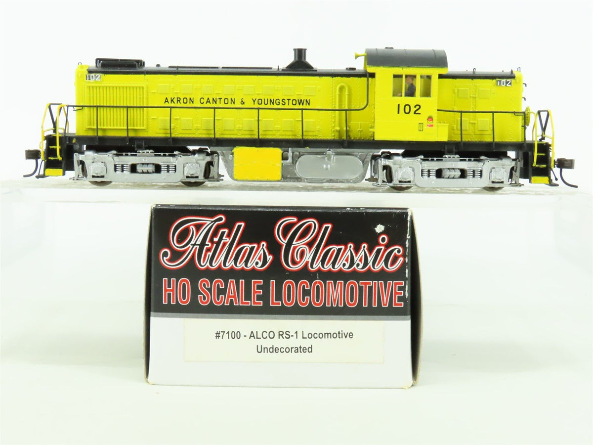 HO Atlas Classic 7100 ACY Akron Canton &amp; Youngstown RS-1 Diesel #102 - Custom