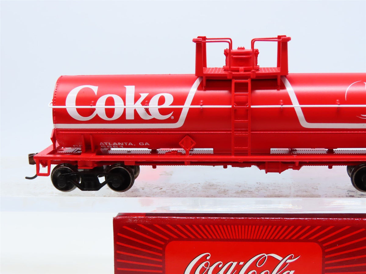 HO Scale Athearn #8310 Coca Cola &quot;Coke&quot; 40&#39; Chemical Tank Car #5861